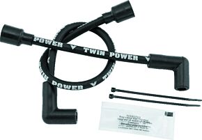 TwinPower TwinPower Twin Power 65-79 FL FX 89-99 Softail 91-98 Dyna 65-85 XL Black Ignition Wire Set - 110117