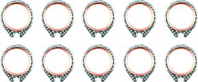 TwinPower TwinPower Twin Power 66-84 Shovelhead Big Twin Exhaust Gaskets Replaces 65834-68 Pr - 043204