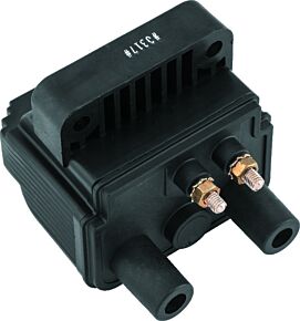 TwinPower TwinPower Twin Power 80-84 Big Twin and XL Mini Ignition Coil Black Replaces H-D 31614-83 3 Ohm - 210549