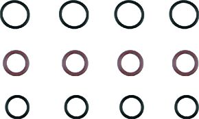 TwinPower TwinPower Twin Power 84-17 Big Twin Except M8 86-90 XL Pushrod O Ring Kit Replaces H-D 3507 Set - 043212
