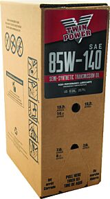 TwinPower TwinPower Twin Power 85W140 Semi-Synthetic Transmission Lube - 6 Gallon Bag-In-Box - 539029