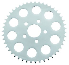 TwinPower TwinPower Twin Power 86-92 XL Chrome Disc Brake Rear Sprocket 47 Tooth Flat - 490969