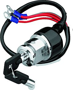 TwinPower TwinPower Twin Power 91-04 FXD 82-94 99 FXR 79-03 XL 3-Wire Round Key Switch Custom 3 Position - 215544
