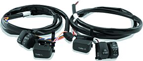 TwinPower TwinPower Twin Power 96-06 Big Twin and XL Black Handlebar Switch Kit - 482653