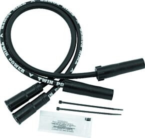 TwinPower TwinPower Twin Power 99-08 FLH FLT With EFI 04-06 XL Black Ignition Wire Set - 110114