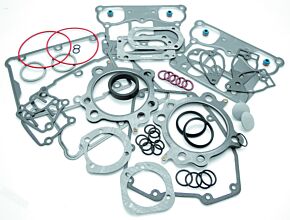 TwinPower TwinPower Twin Power 99-17 Twin Cam Big Twins 3.875 Inch Bore Top End Gasket Kit - 043155