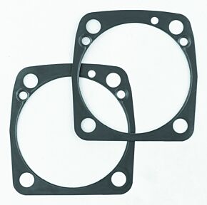 TwinPower TwinPower Twin Power Base Gasket 3 5/8 Inch Bore .020 Rubber Covered Steel Replaces 84-99 Evo BT Pair - 043186