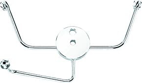 TwinPower TwinPower Twin Power Stainless Junction Block Male AN3 Wide Glide Custom - 035450