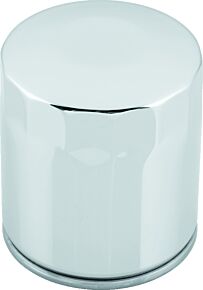 TwinPower TwinPower Twin Power Twin Cam and M8 Chrome Oil Filter Rpls H-D 63798-99 with Backflow Valve - 603603