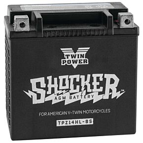 TwinPower TwinPower Twin Power YTX-14L Shocker Battery Replaces H-D 65958-04 220 CCA - 781152
