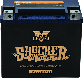 TwinPower TwinPower Twin Power YTX-20H Shocker Gel Battery Replaces H-D 65991-82B 310 CCA - 781233