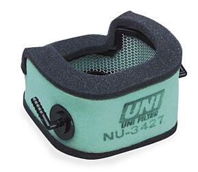 UNI FILTER Uni FIlter 88-01 Haley Davidson Sportsters (w/ Evol. Engine) - Foam Only Air Filter - NU-3424R