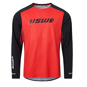 USWE USWE Lera Off-Road Jersey Adult Flame Red - Medium - 80951001400105