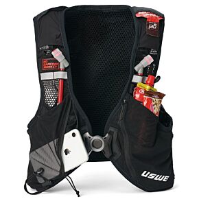 USWE USWE Pace Trail Running Vest 14L Carbon Black - Large - 2140120104