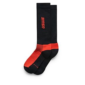 USWE USWE Rapp Moto Sock Flame Red - Size 37/39 - 80295043400537