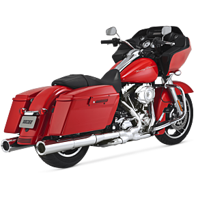 VANCE AND HINES Vance and Hines Vance & Hines HD Dresser 17-22 Hi-Output S/O Chrome Slip-On Exhaust - 16463
