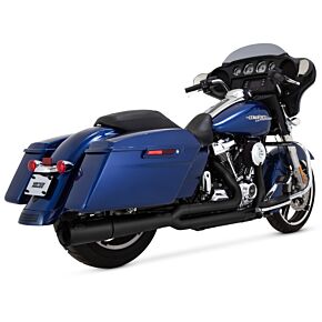 VANCE AND HINES Vance and Hines Vance & Hines HD Dresser 17-22 Pro Pipe 2-1 Black PCX Full System Exhaust - 47383