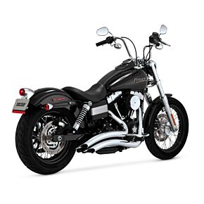 VANCE AND HINES Vance and Hines Vance & Hines HD Dyna 06-17 Big Radius 2-2 Chrome PCX Full System Exhaust - 23371