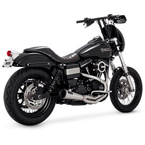 VANCE AND HINES Vance and Hines Vance & Hines HD Dyna 91-17 Upsweep SS 2-1 PCX Full System Exhaust - 27325