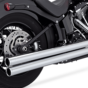 VANCE AND HINES Vance and Hines Vance & Hines HD Softail 12-17 Big Shots Long Chrome PCX Full System Exhaust - 17323