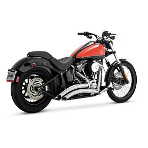 VANCE AND HINES Vance and Hines Vance & Hines HD Softail Big Radius 2-2 86-17 Chrome PCX Full System Exhaust - 26369