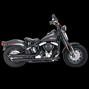 VANCE AND HINES Vance and Hines Vance & Hines HD Softail Deluxe/Slim/Crossbones Ts S/OS Slip-On Exhaust - 46341