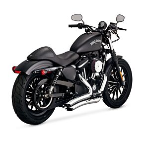 VANCE AND HINES Vance and Hines Vance & Hines HD Sportster 14-22 Big Radius 2-2 Chrome PCX Full System Exhaust - 26367