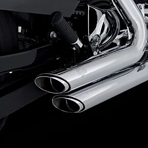 VANCE AND HINES Vance and Hines Vance & Hines HD Sportster 14-22 Shortshots Stag Chrome Full System Exhaust - 17329