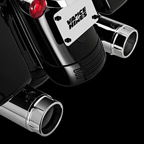 VANCE AND HINES Vance and Hines Vance & Hines HD Touring 17-22 Torquer 450 Chrome Slip-On Exhaust - 16674