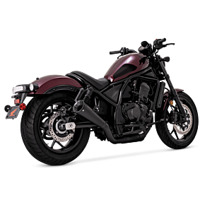 VANCE AND HINES Vance and Hines Vance & Hines HONDA 21-22 Rebel 1100 S/O Black Slip-On Exhaust - 48425