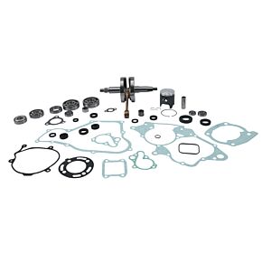 Vertex Pistons Vertex Pistons 03-04 CR 85 R/03-04 CR 85 RB Big Wheel Complete Engine Rebuild Kit - WR101-104