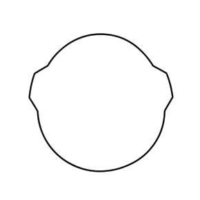Vertex Pistons Vertex Pistons VEP Clutch Cover Gasket - 817928