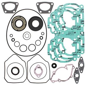 Vertex Pistons Vertex Pistons Vertex Gaskets 00-01 Ski-Doo Formula Deluxe 600 Complete Gasket Kit w/ Oil Seals - 711259