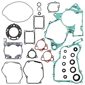 Vertex Pistons Vertex Pistons Vertex Gaskets 01-02 Honda CR125R Complete Gasket Kit w/ Oil Seals - 811237