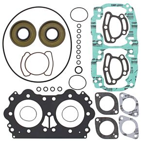 Vertex Pistons Vertex Pistons Vertex Gaskets 01-02 Sea-Doo 951 GTX Complete Gasket Kit w/ Oil Seals - 611211