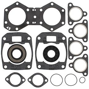 Vertex Pistons Vertex Pistons Vertex Gaskets 02-03 Polaris Pro X 440 FC/2 Complete Gasket Kit w/ Oil Seals - 711236