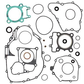 Vertex Pistons Vertex Pistons Vertex Gaskets 03-11 Kawasaki KLF250 Bayou Complete Gasket Kit w/ Oil Seals - 811874