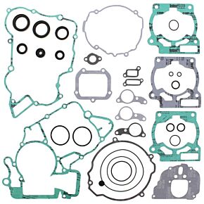 Vertex Pistons Vertex Pistons Vertex Gaskets 03-16 KTM EXC 200 Complete Gasket Kit w/ Oil Seals - 811319
