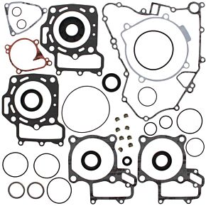 Vertex Pistons Vertex Pistons Vertex Gaskets 04-09 Kawasaki KFX 700 V-Force Complete Gasket Kit w/ Oil Seals - 811880
