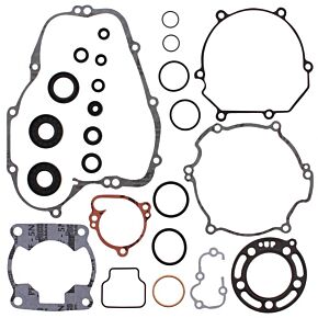 Vertex Pistons Vertex Pistons Vertex Gaskets 06-13 Kawasaki KX100 Complete Gasket Kit w/ Oil Seals - 811418