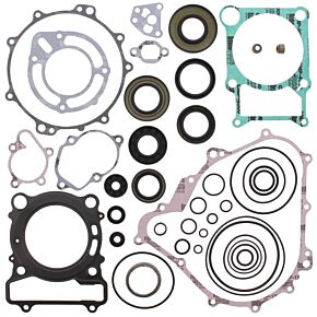 Vertex Pistons Vertex Pistons Vertex Gaskets 07-08 Yamaha YFM400 Grizzly IRS Complete Gasket Kit w/ Oil Seals - 811875