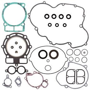 Vertex Pistons Vertex Pistons Vertex Gaskets 08-09 KTM XC 450 ATV Complete Gasket Kit w/ Oil Seals - 811930