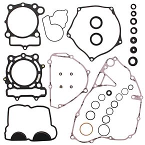 Vertex Pistons Vertex Pistons Vertex Gaskets 09-16 Kawasaki KX250F Complete Gasket Kit w/ Oil Seals - 811481