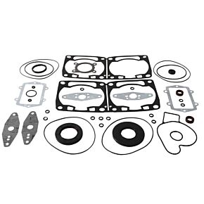 Vertex Pistons Vertex Pistons Vertex Gaskets 14-16 Arctic Cat ZR 6000 Carb Complete Gasket Kit w/ Oil Seals - 711321