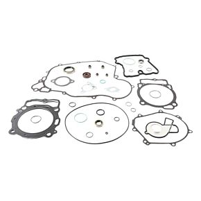 Vertex Pistons Vertex Pistons Vertex Gaskets 17-19 Husqvarna FE 450 Complete Gasket Kit w/ Oil Seals - 811998