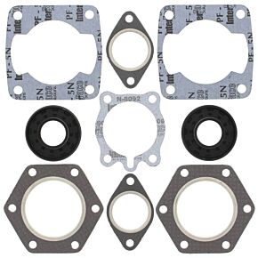 Vertex Pistons Vertex Pistons Vertex Gaskets 1980 Polaris TX/TX-C Complete Gasket Kit w/ Oil Seals - 711075B