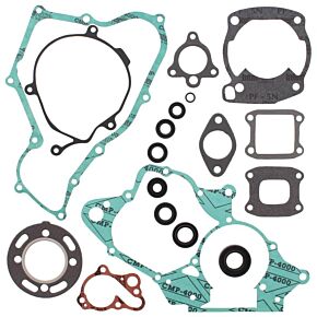 Vertex Pistons Vertex Pistons Vertex Gaskets 1985 Honda CR80R Complete Gasket Kit w/ Oil Seals - 811203