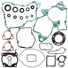 Vertex Pistons Vertex Pistons Vertex Gaskets 1987 Honda CR125R Complete Gasket Kit w/ Oil Seals - 811245