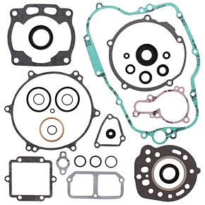 Vertex Pistons Vertex Pistons Vertex Gaskets 1989 Kawasaki KX125 Complete Gasket Kit w/ Oil Seals - 811422