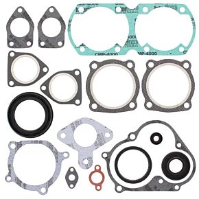 Vertex Pistons Vertex Pistons Vertex Gaskets 1990 Yamaha Enticer ET340TR Complete Gasket Kit w/ Oil Seals - 711142B